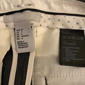 H&M boot cut gray pants